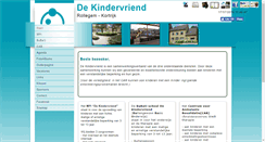 Desktop Screenshot of kindervriend.be